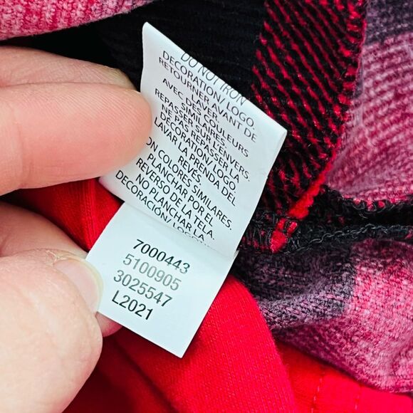 The Children's Place Buffalo Plaid Skirtall 2-Piece Set Size 12M-18M - Picture 8 of 10